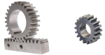 مسطرة مسننة وترس | Spur Gear and Rack